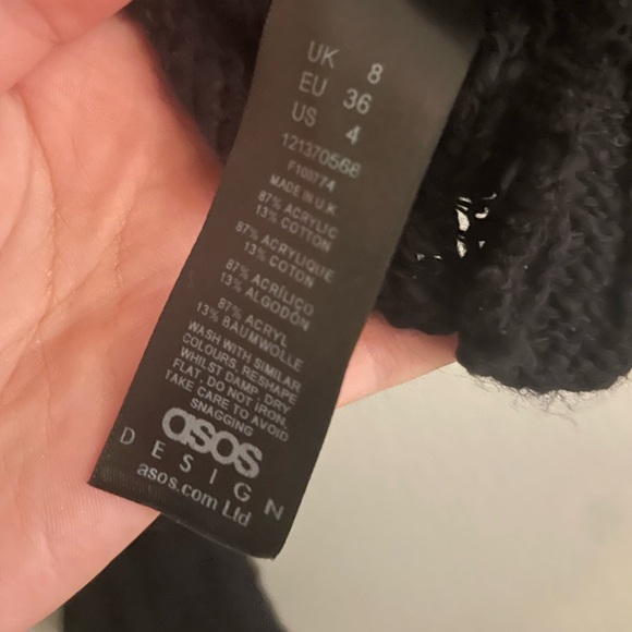 Women's ASOS Crocheted Sweater and Skirt Set - Picture 13 of 16